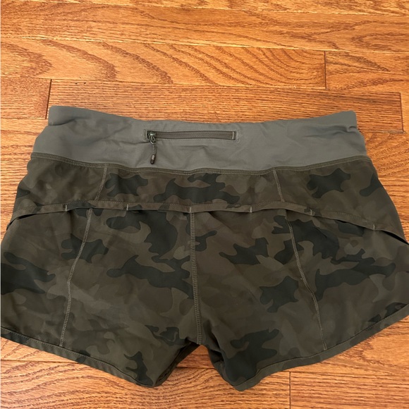 Camo Lululemon Shorts - Picture 2 of 3